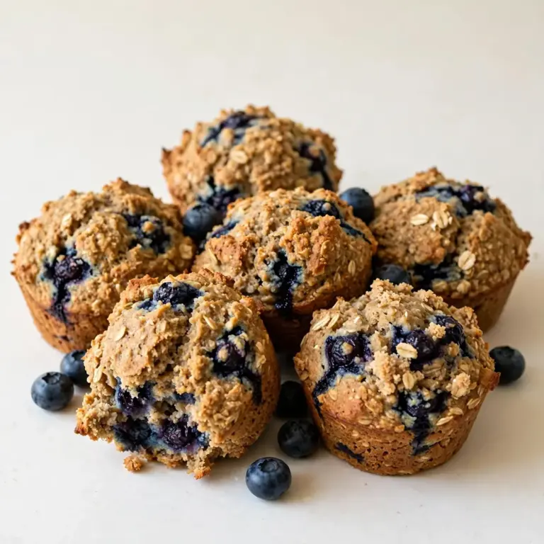 Blueberry Protein Muffins