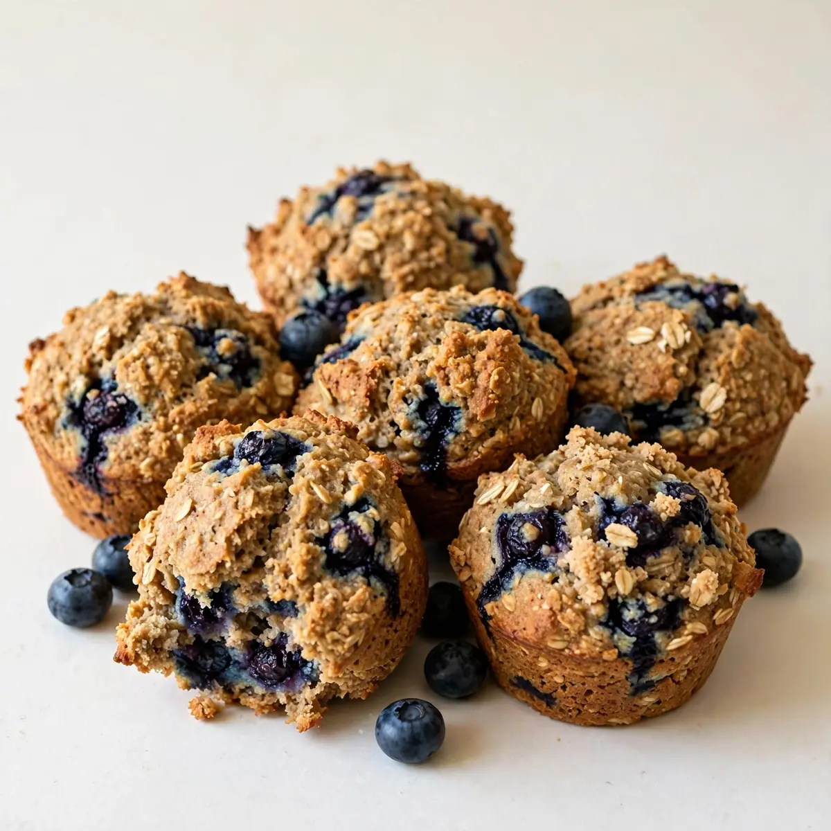 Blueberry Protein Muffins