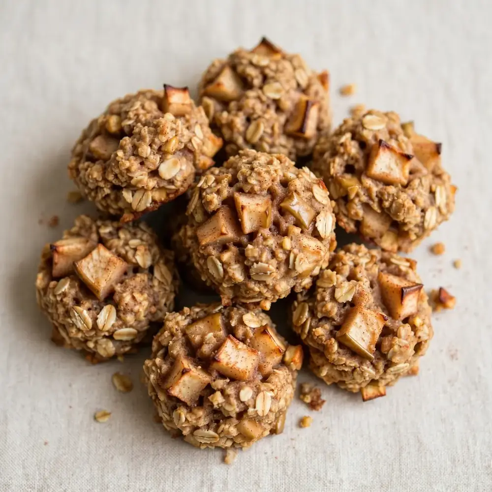 Cinnamon Apple Oatmeal Bites