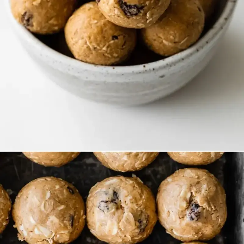 Cinnamon Raisin Protein Bites