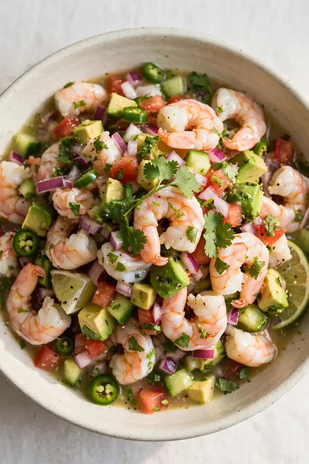 cold shrimp ceviche recipe