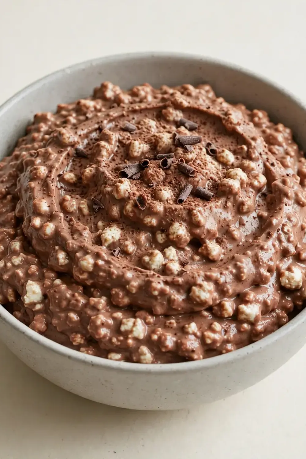 Cottage Cheese Chocolate Mousse Snack