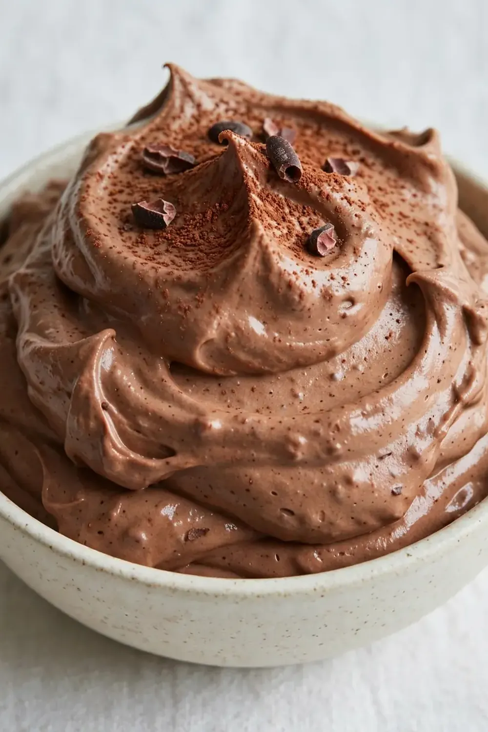 Cottage Cheese Chocolate Protein Mousse