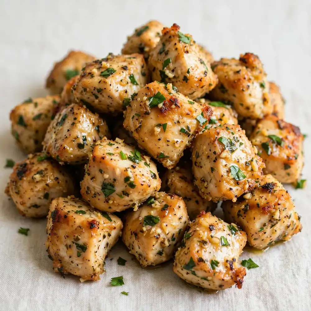 Garlic Herb Chicken Bites