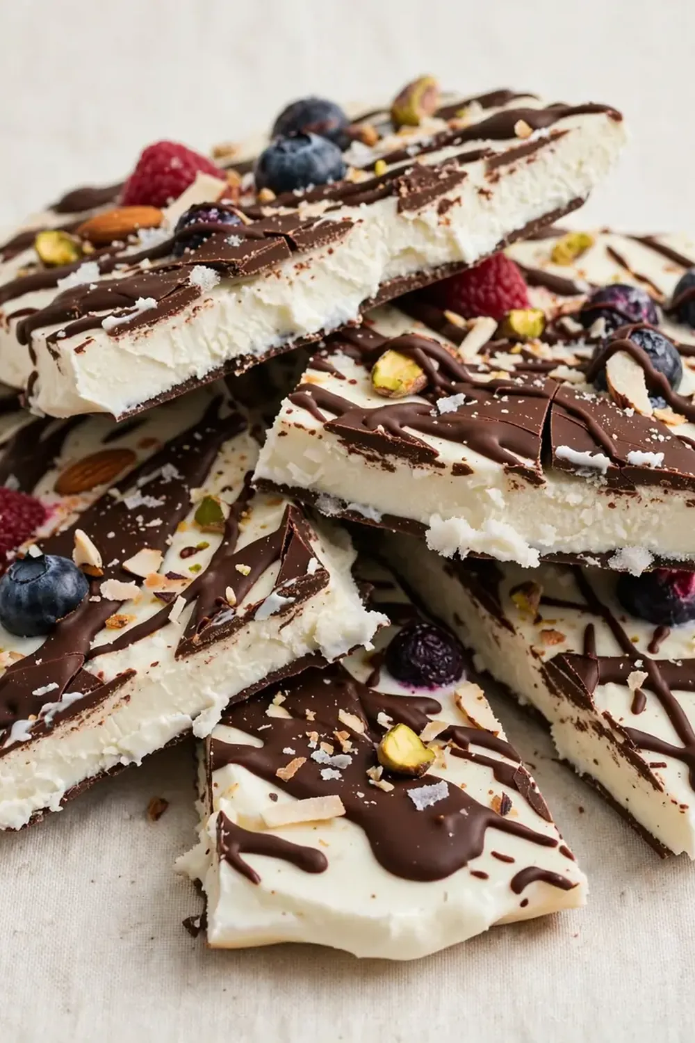 Greek Yogurt Chocolate Bark