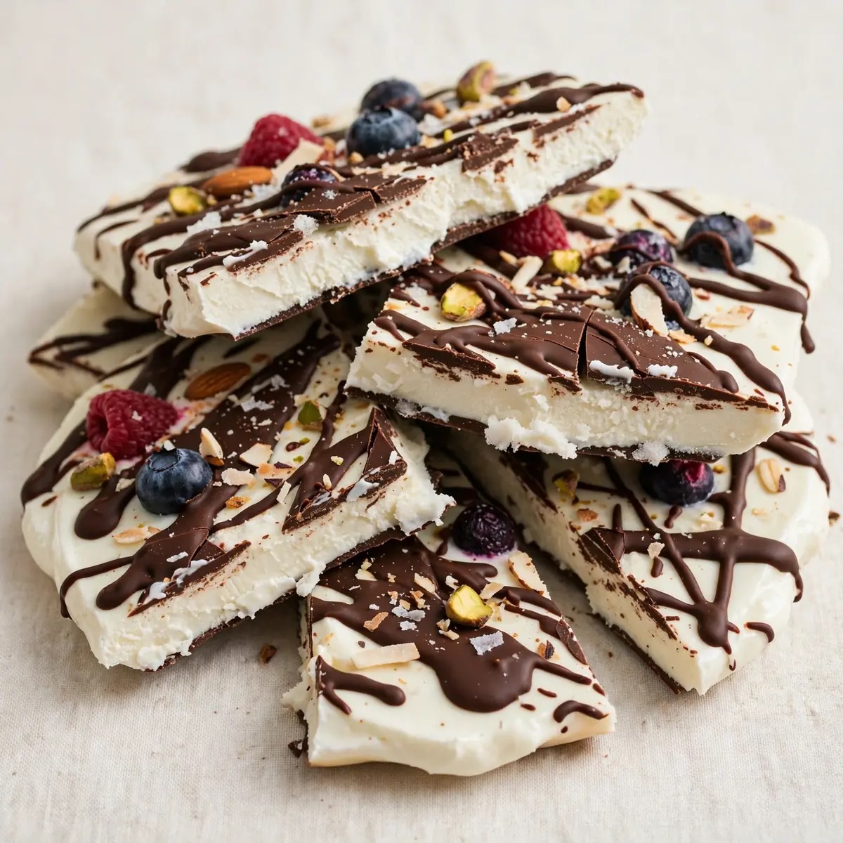 Greek Yogurt Chocolate Bark