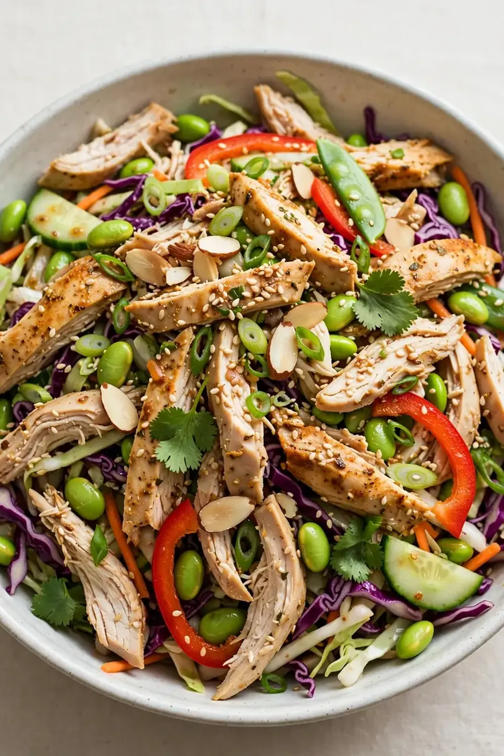 High-Protein Asian Chicken Salad