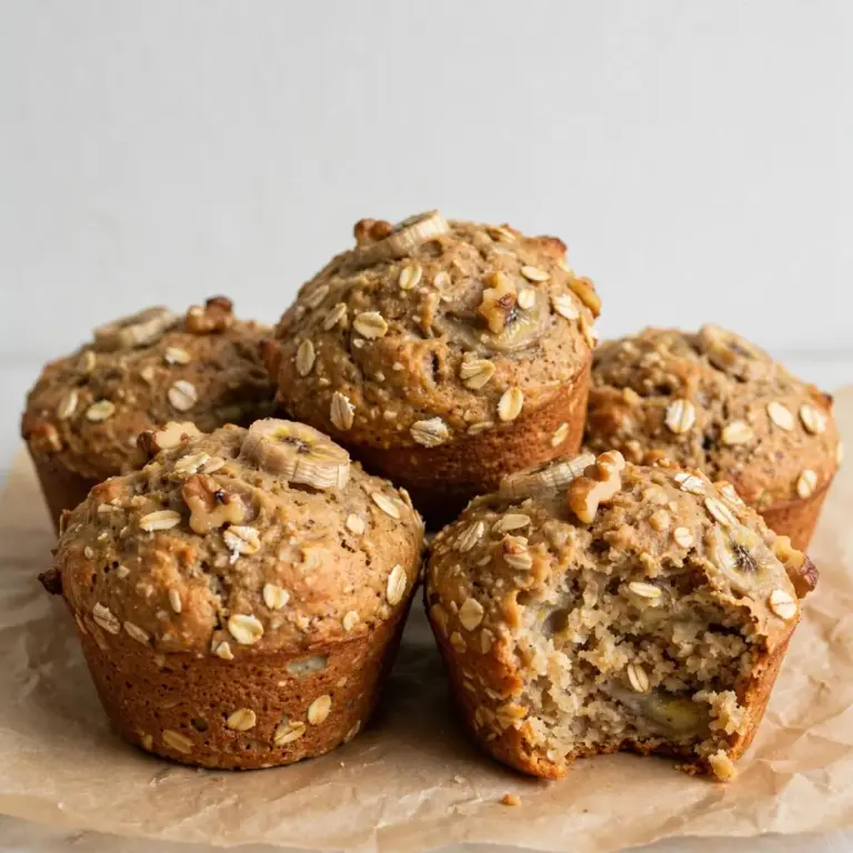 High-Protein Banana Protein Muffins