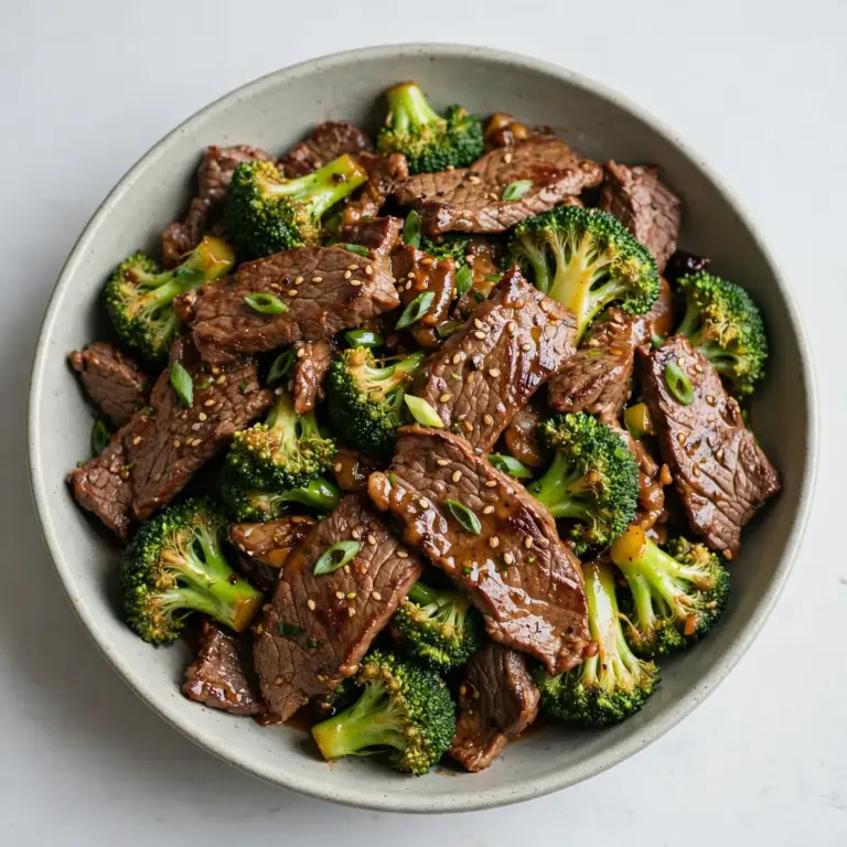 High-Protein Beef And Broccoli Stir-Fry