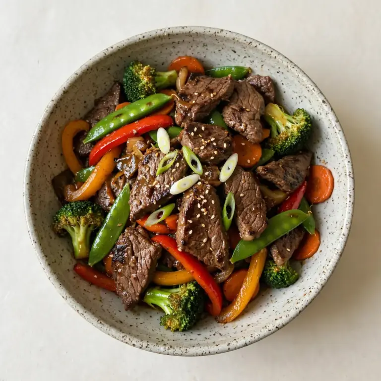 High-Protein Beef And Veggie Stir-Fry Meal Prep