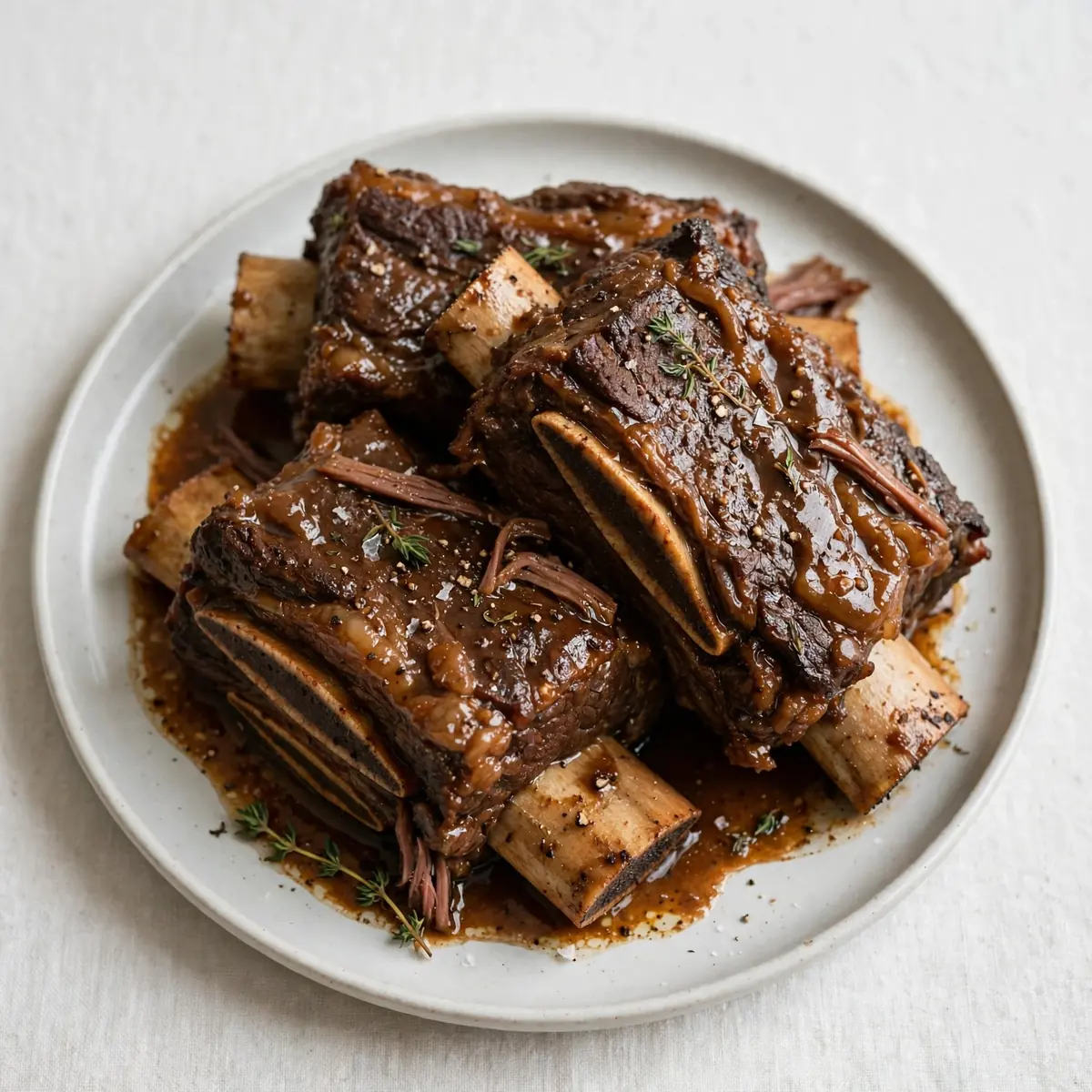 High-Protein Braised Beef Short Ribs