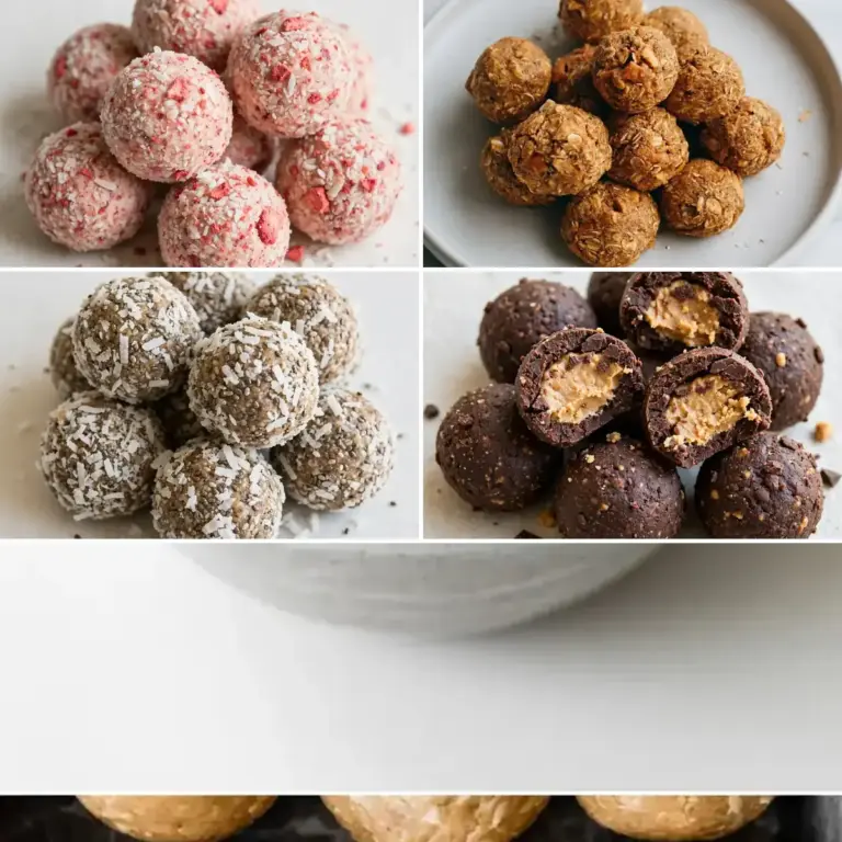 High-Protein Coconut Protein Bites