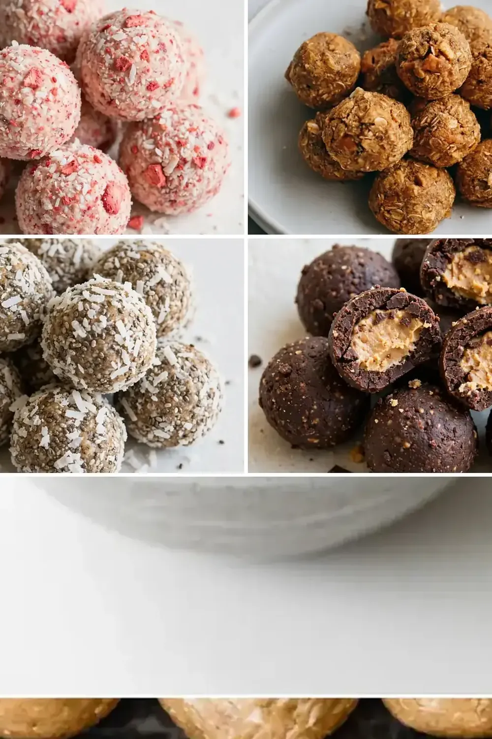 High-Protein Coconut Protein Bites