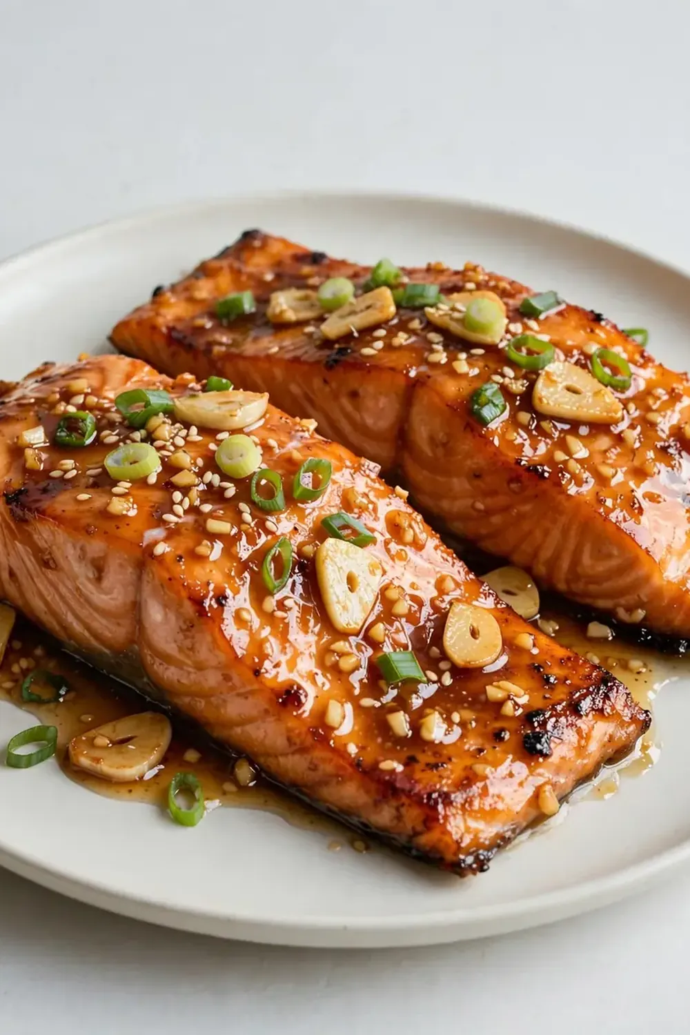 High-Protein Honey Garlic Salmon