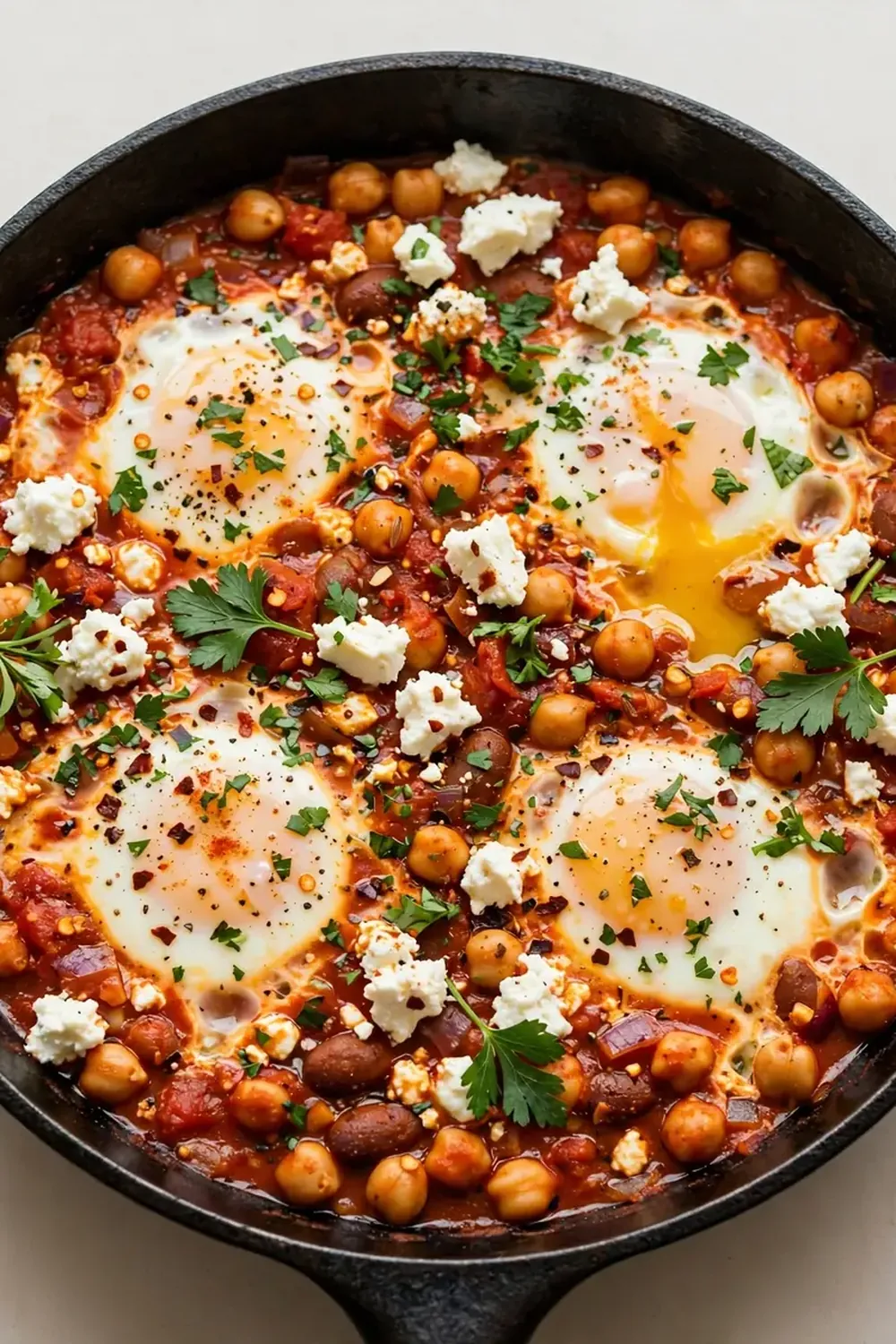 High-Protein Shakshuka with Feta
