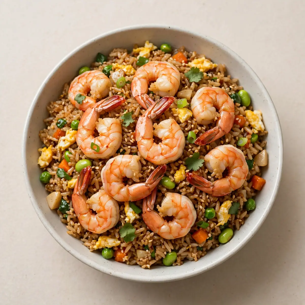 High-Protein Shrimp Fried Rice