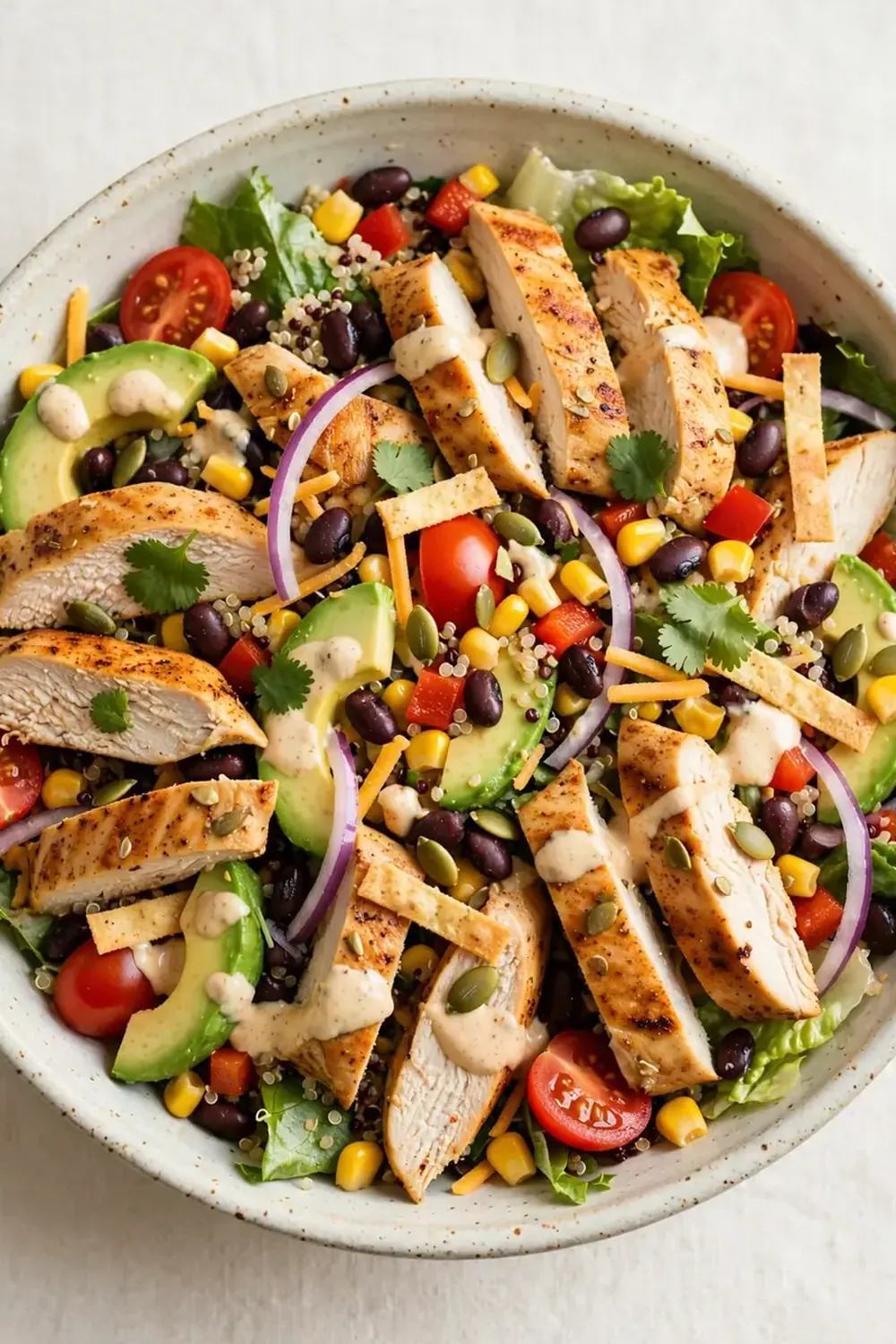 High-Protein Southwest Chicken Salad
