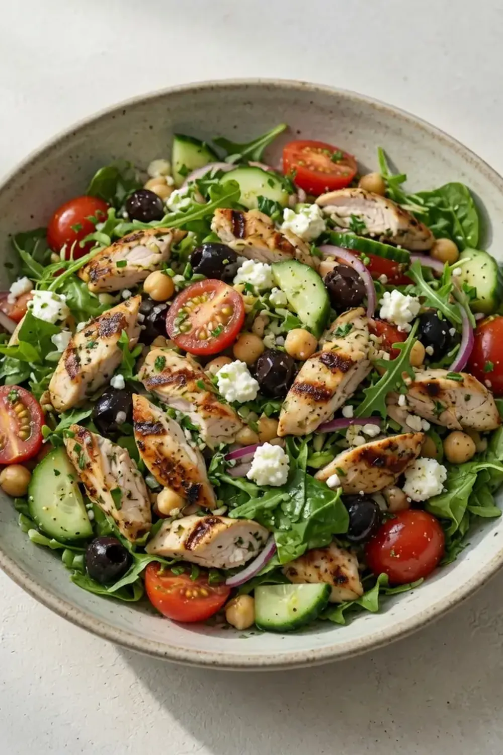 high protein summer salads