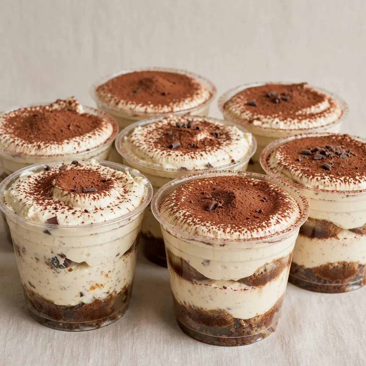High-Protein Tiramisu Protein Cups