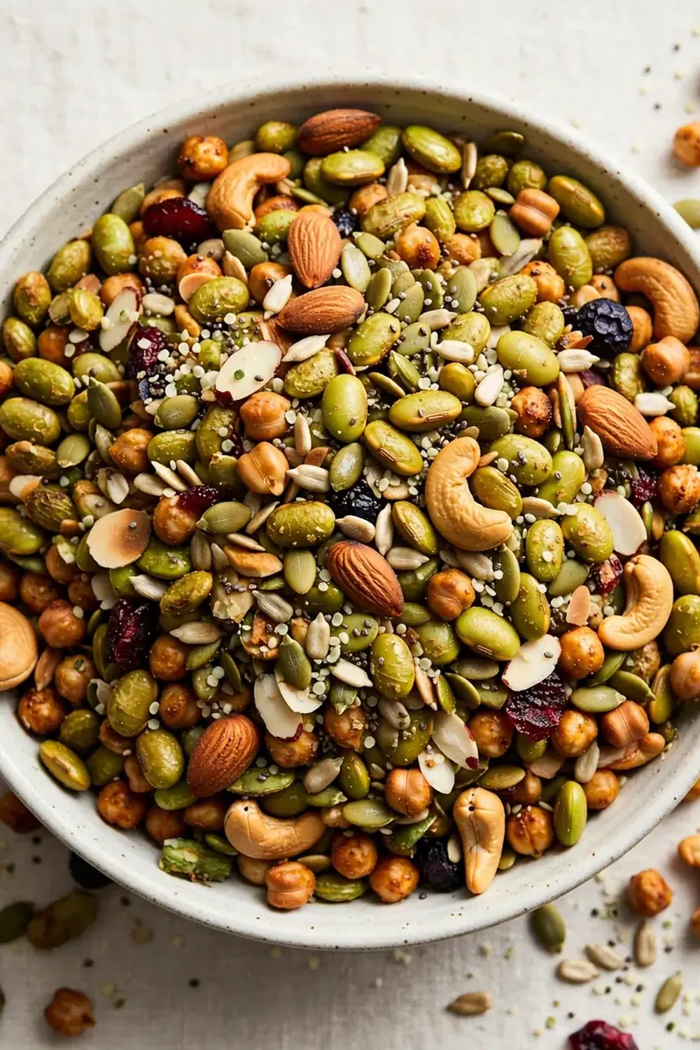 High-Protein Trail Mix with Roasted Edamame