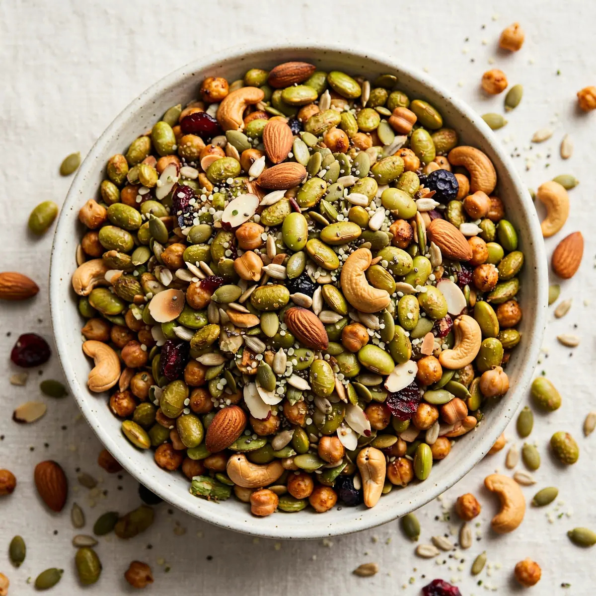High-Protein Trail Mix With Roasted Edamame