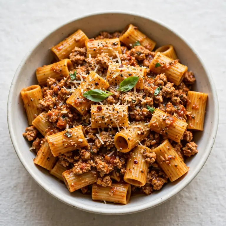High-Protein Turkey Bolognese