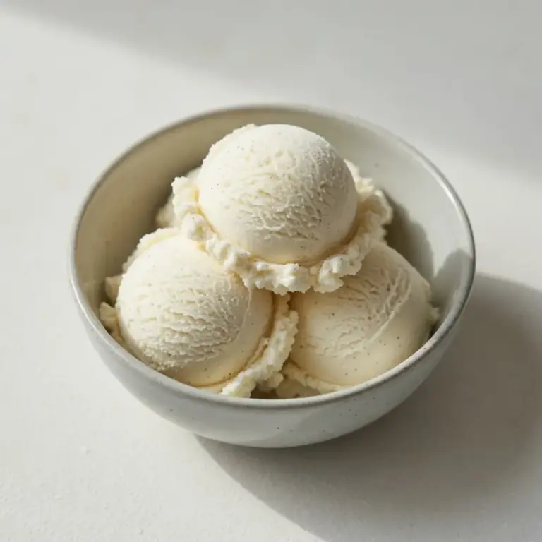 High-Protein Vanilla Protein Ice Cream