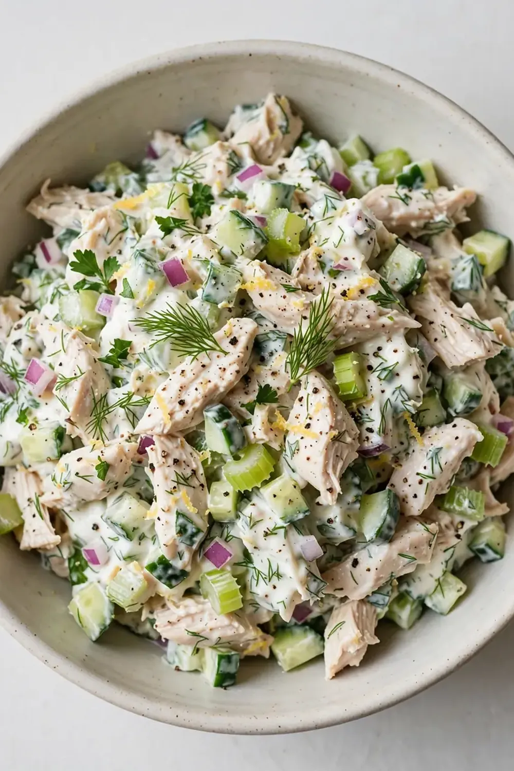 Low-Calorie High-Protein Greek Yogurt Chicken Salad