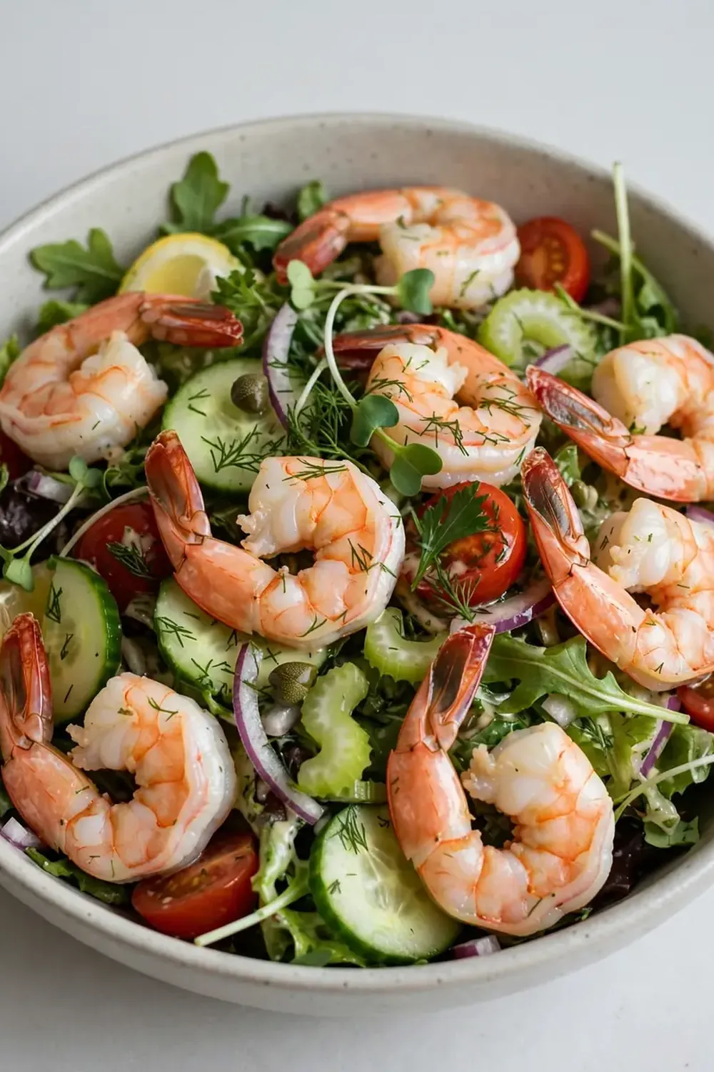 Low-Calorie High-Protein Shrimp Salad