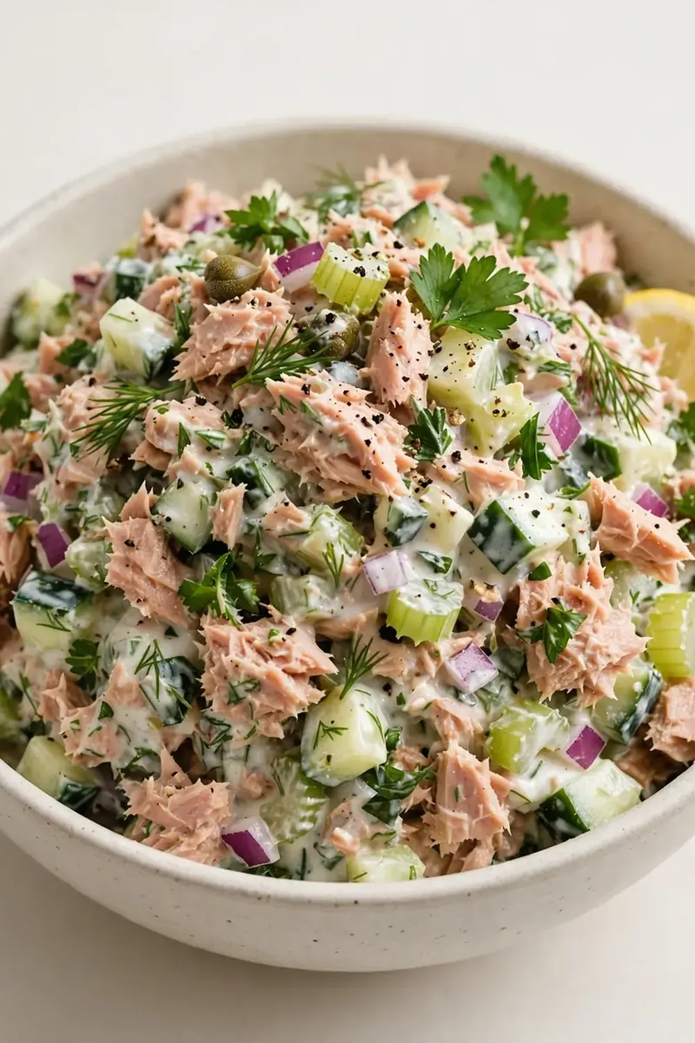 Low-Calorie High-Protein Tuna Salad