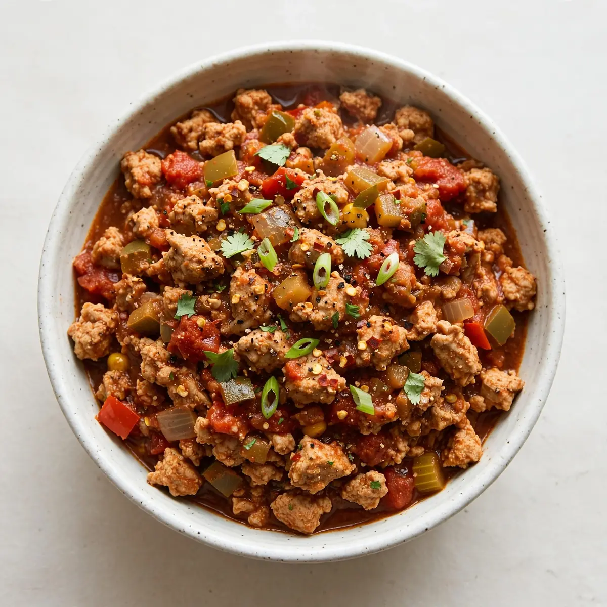 Low-Calorie High-Protein Turkey Chili