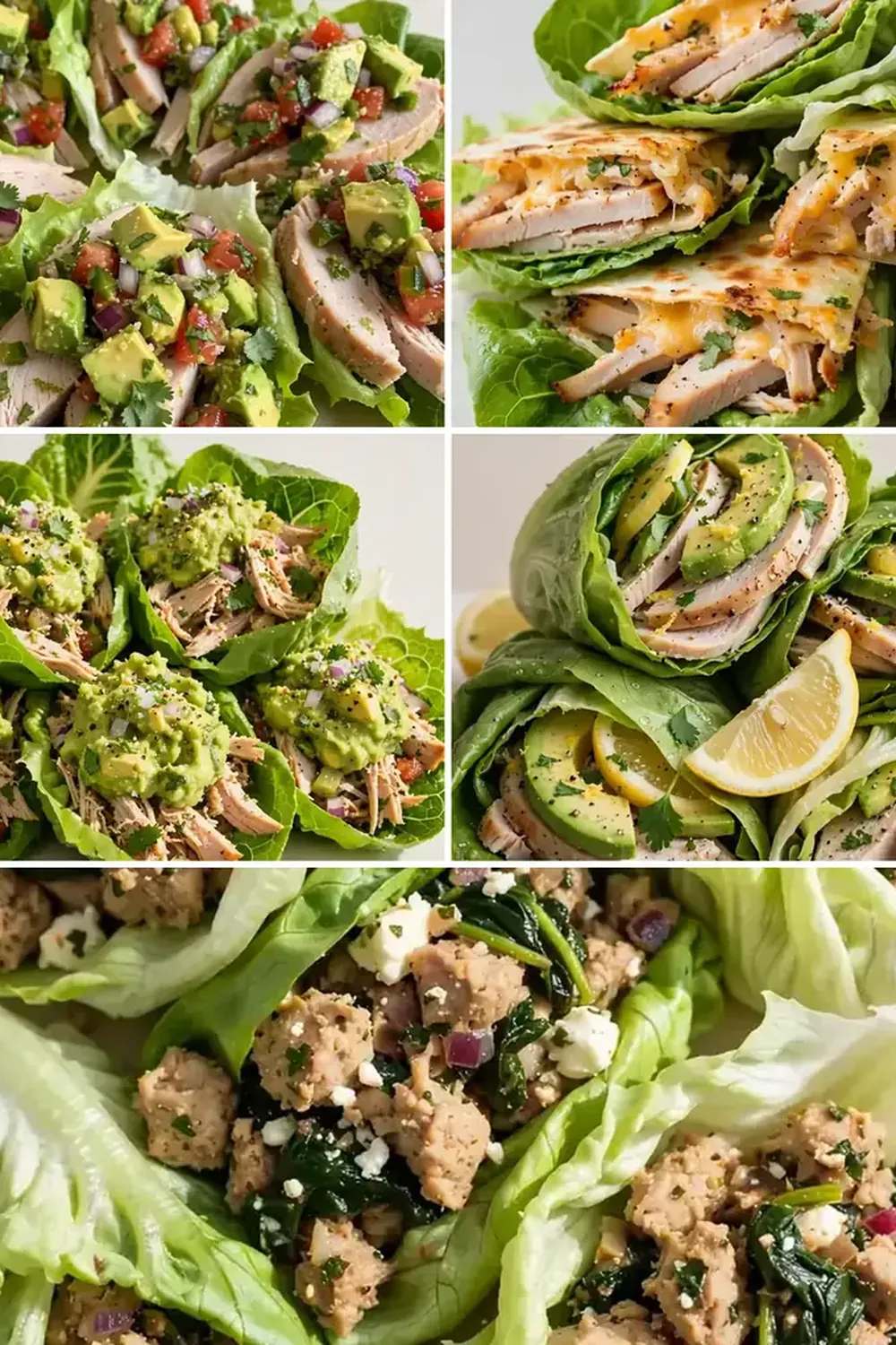 Low-Calorie High-Protein Turkey Lettuce Wraps