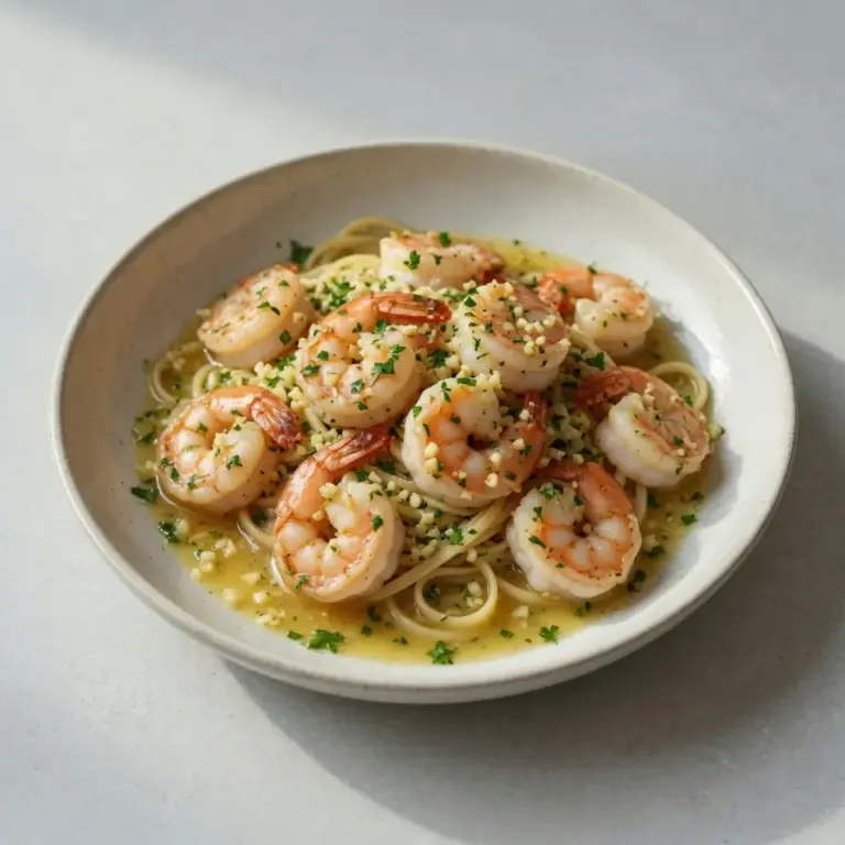 Low Fat Shrimp Scampi Recipe