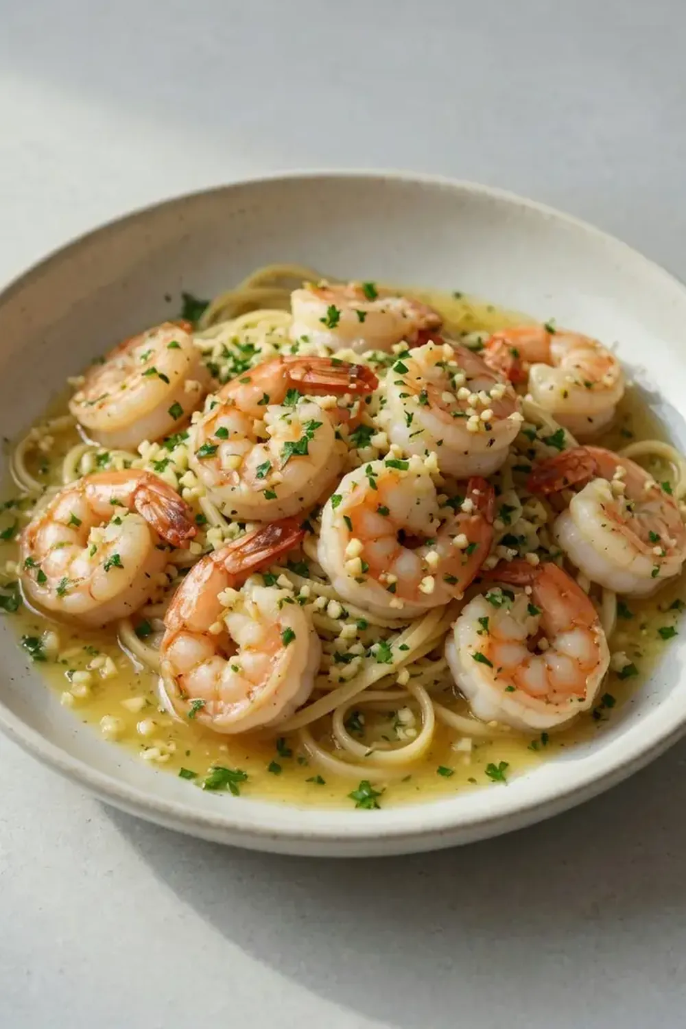 low fat shrimp scampi recipe