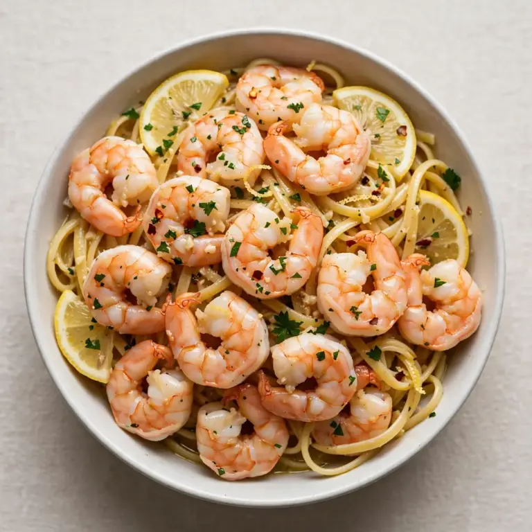 Low Sodium Shrimp Scampi Recipe