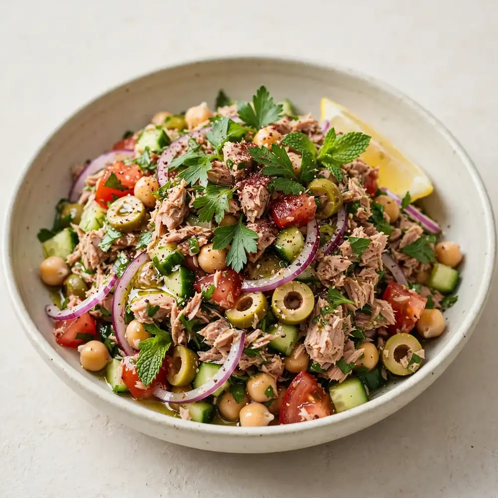 Middle Eastern-Style Tuna Salad