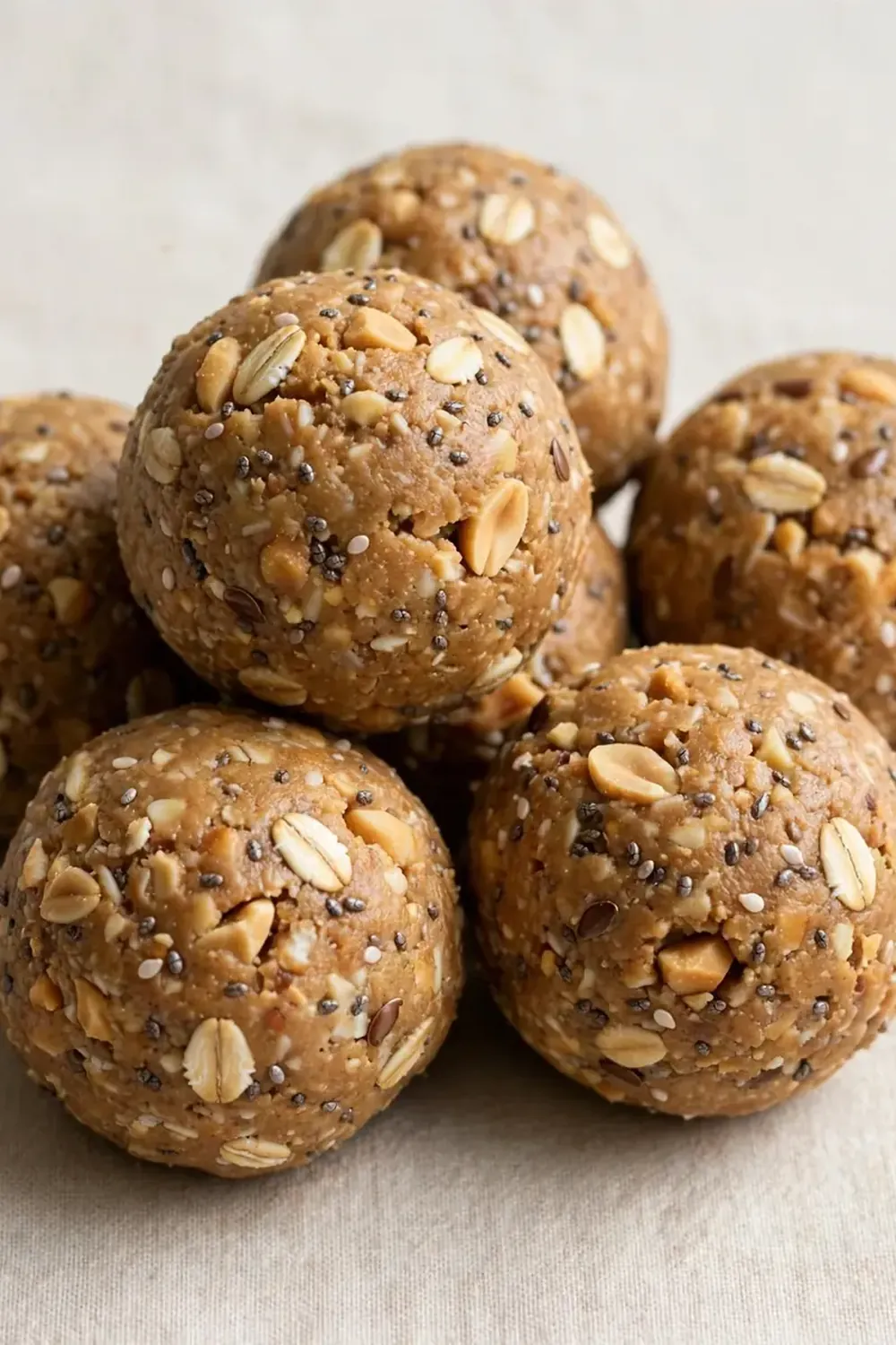 No-Bake Peanut Butter Protein Balls