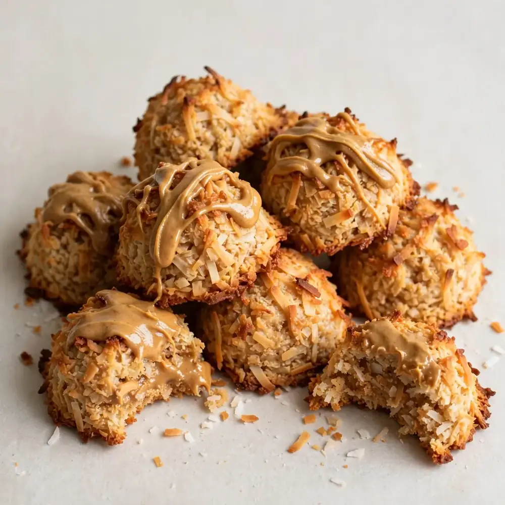 Peanut Butter and Coconut Macaroons