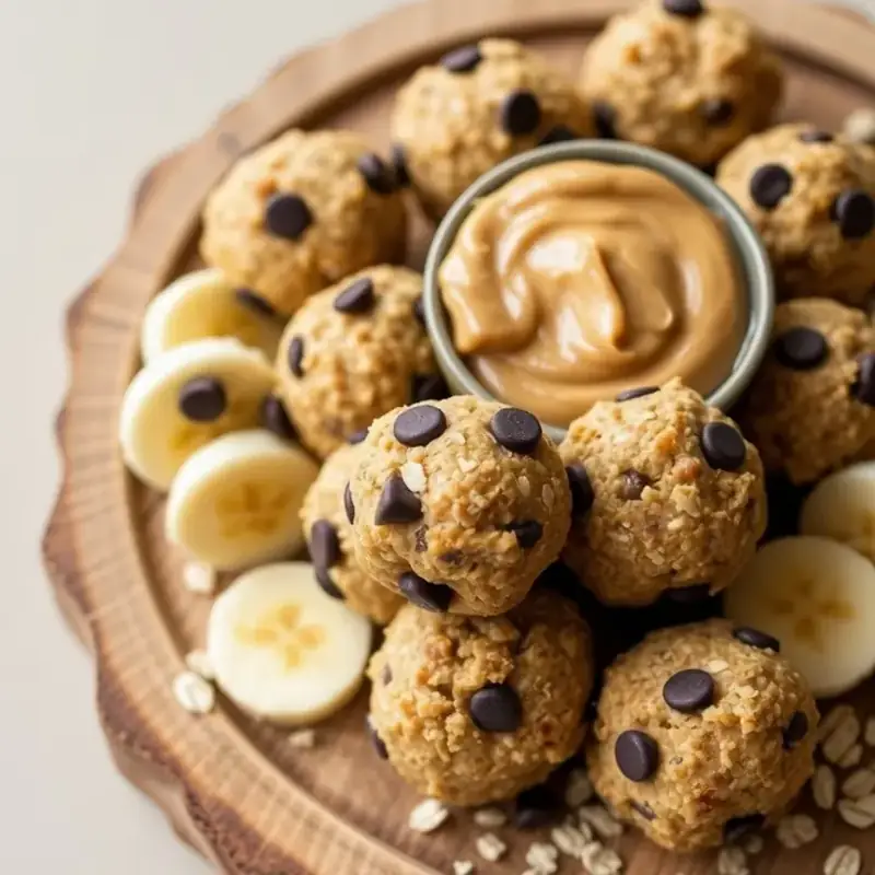 Peanut Butter Banana Protein Bites