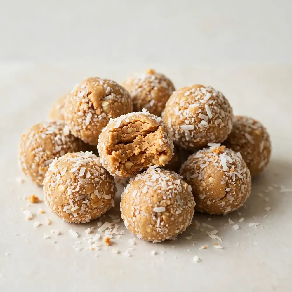 Peanut Butter Coconut Bites