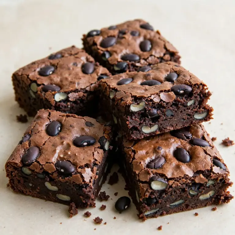 Protein Brownies With Black Beans