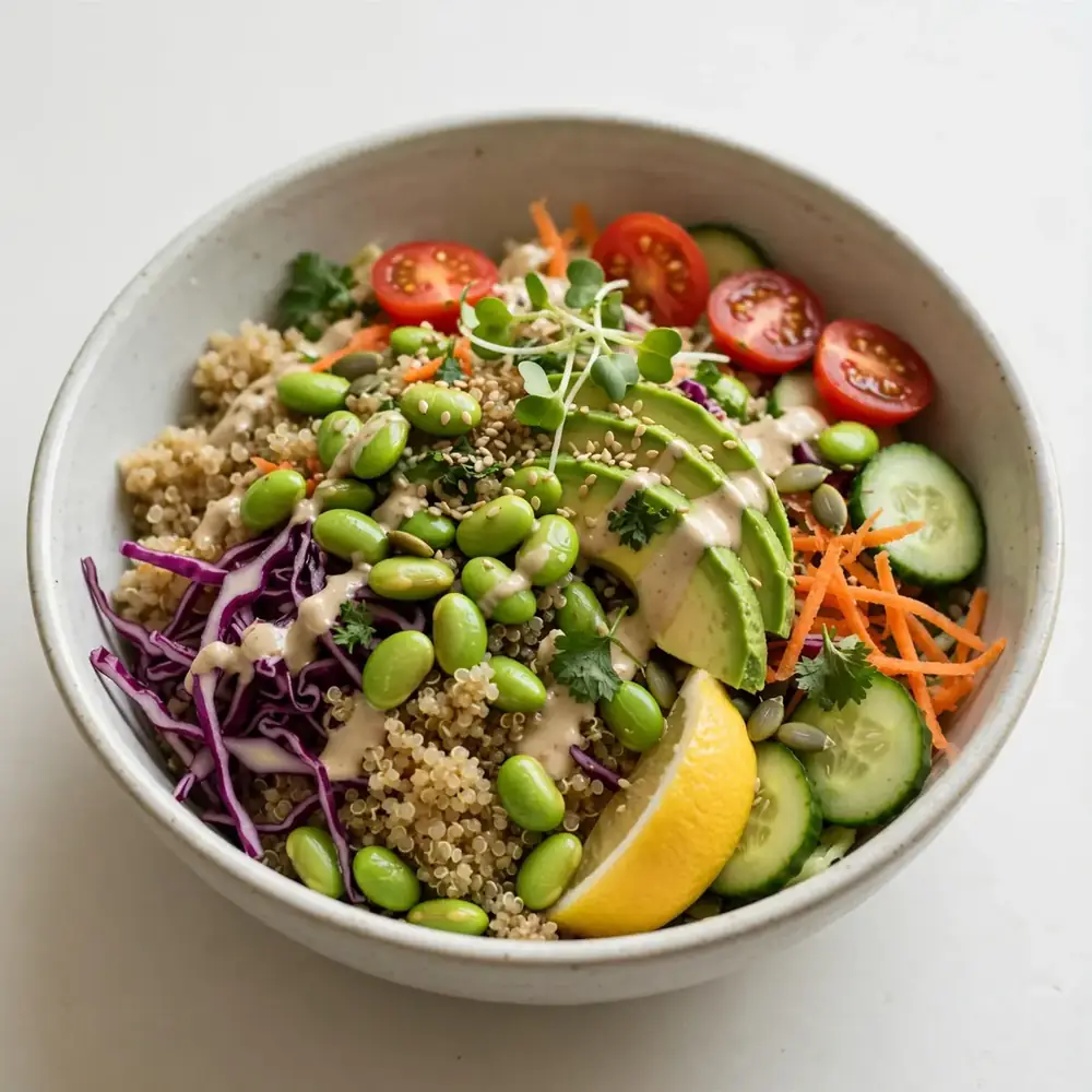 Quinoa & Edamame Power Bowl