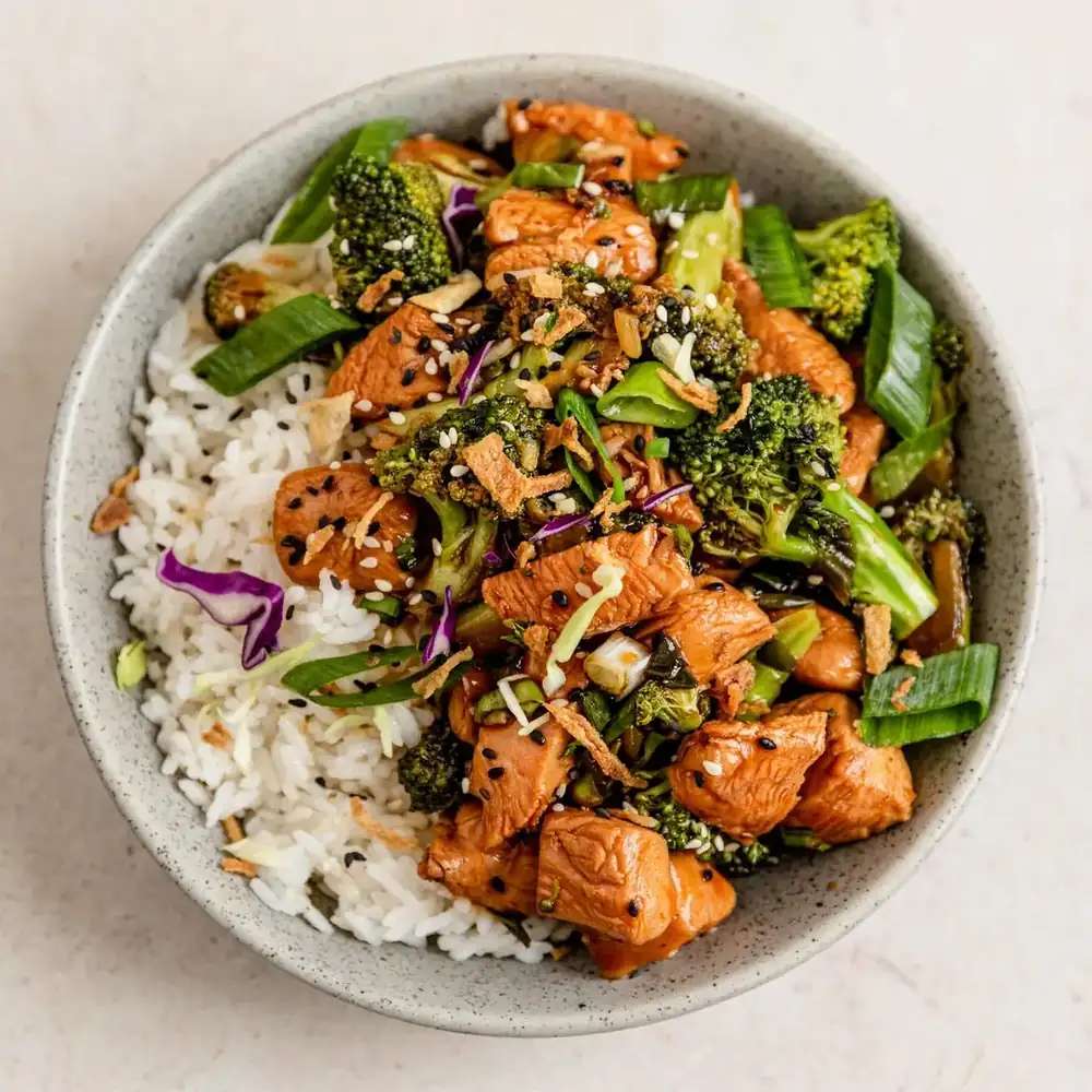 Teriyaki Chicken & Broccoli Crunch Bowl