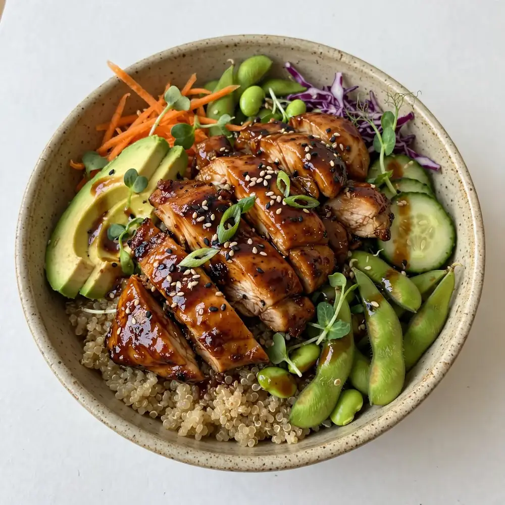 Teriyaki Chicken & Quinoa Power Bowl
