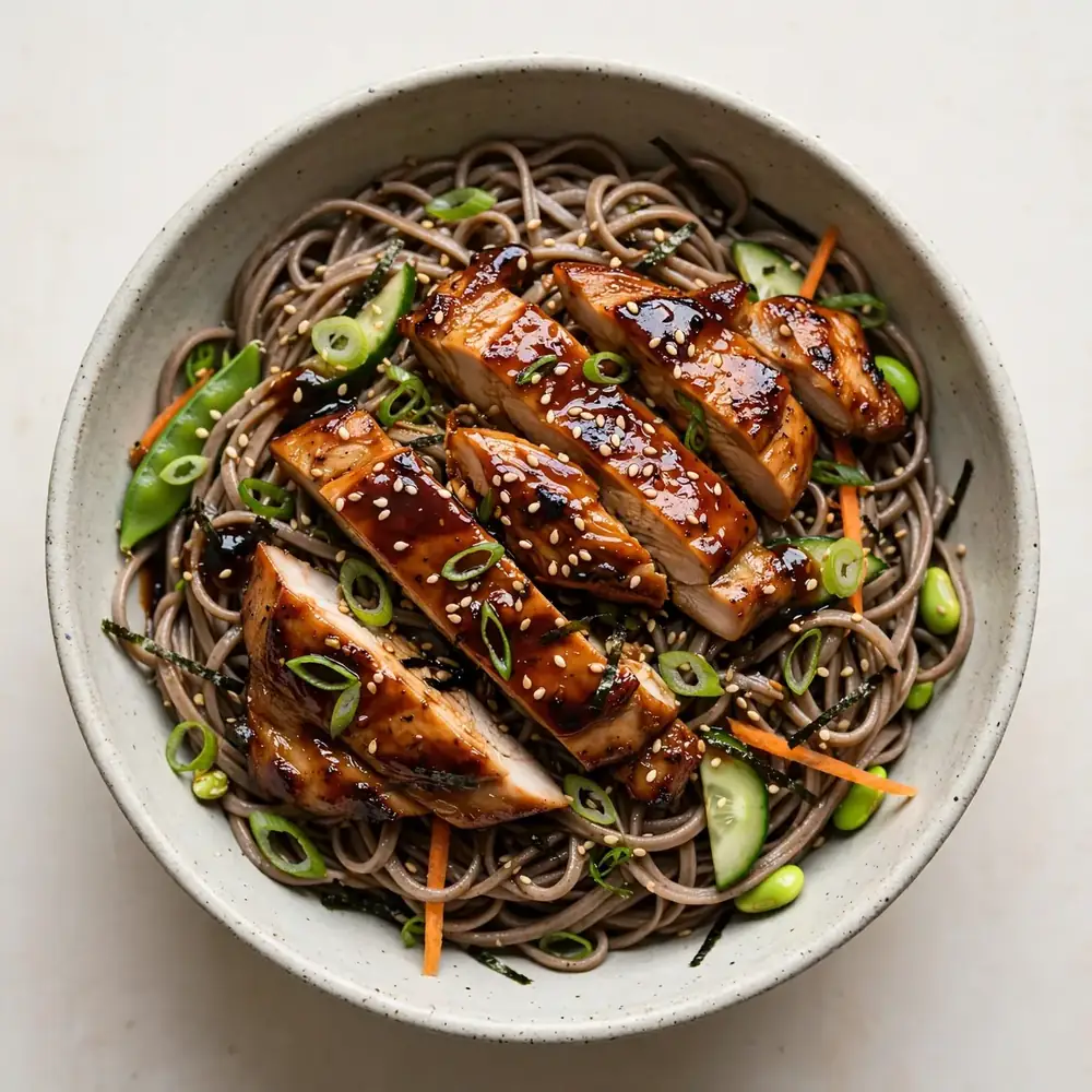 Teriyaki Chicken & Soba Noodle Bowl