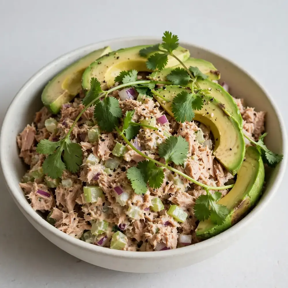 Tuna Salad with Avocado and Cilantro