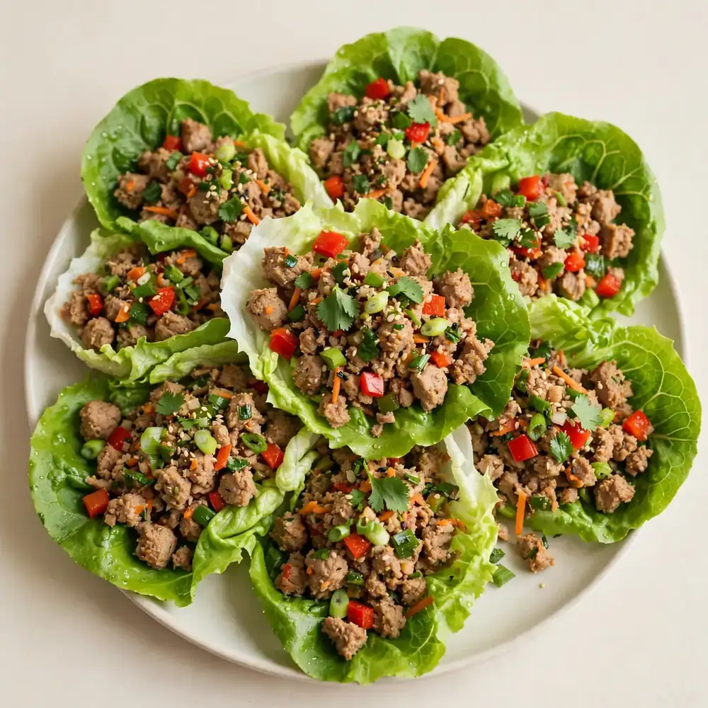 Turkey & Bacon-Free Lettuce Wraps