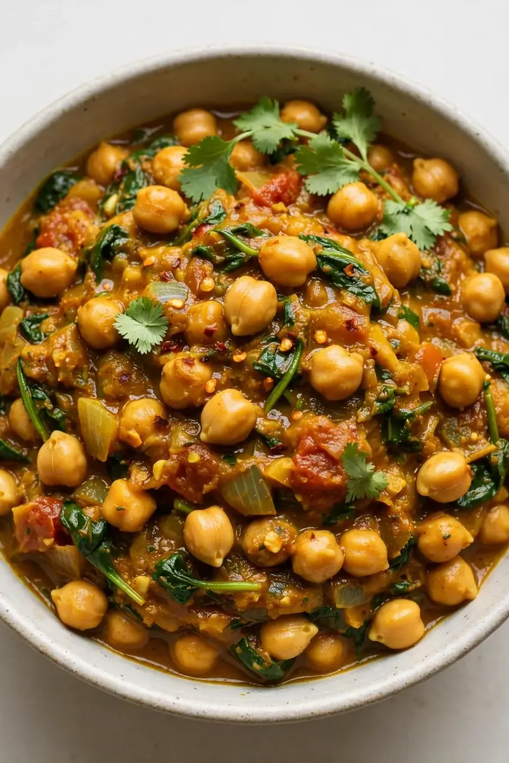 Vegan High-Protein Chickpea Curry