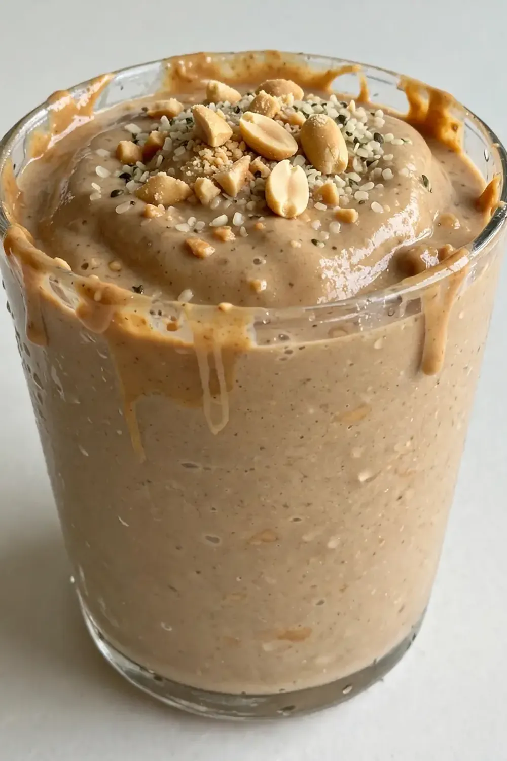 Vegan High-Protein Peanut Butter Protein Smoothie